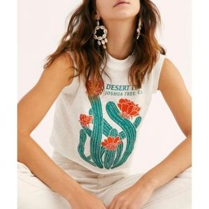 Free people desert trip Moto tee shirt